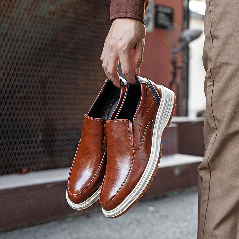 Men's Premium Leather Slip-On Loafers | All-Day Comfort Fit 2