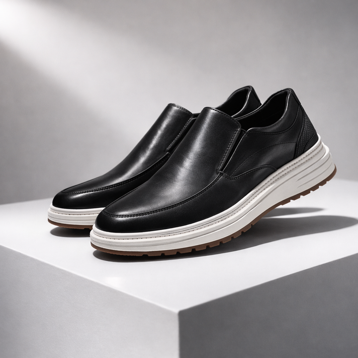 Men's Premium Leather Slip-On Loafers | All-Day Comfort Fit 4