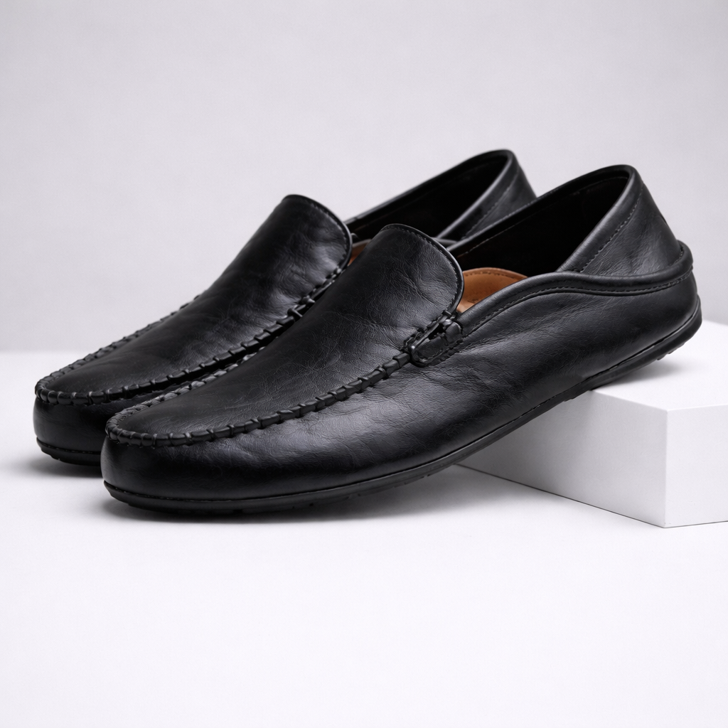 Men's Premium Leather Slip-On Loafers | Tailored All-Day Comfort Design 2