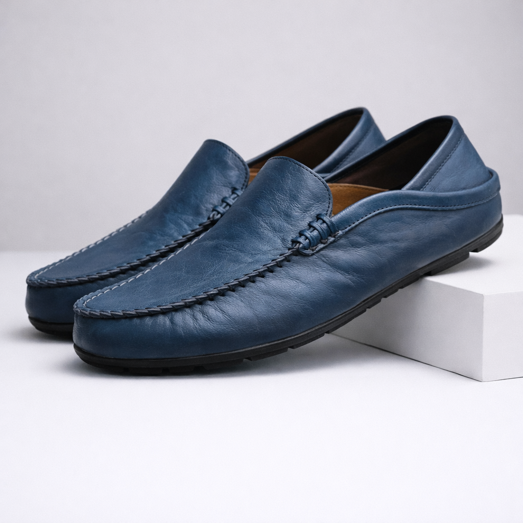 Men's Premium Leather Slip-On Loafers | Tailored All-Day Comfort Design 4