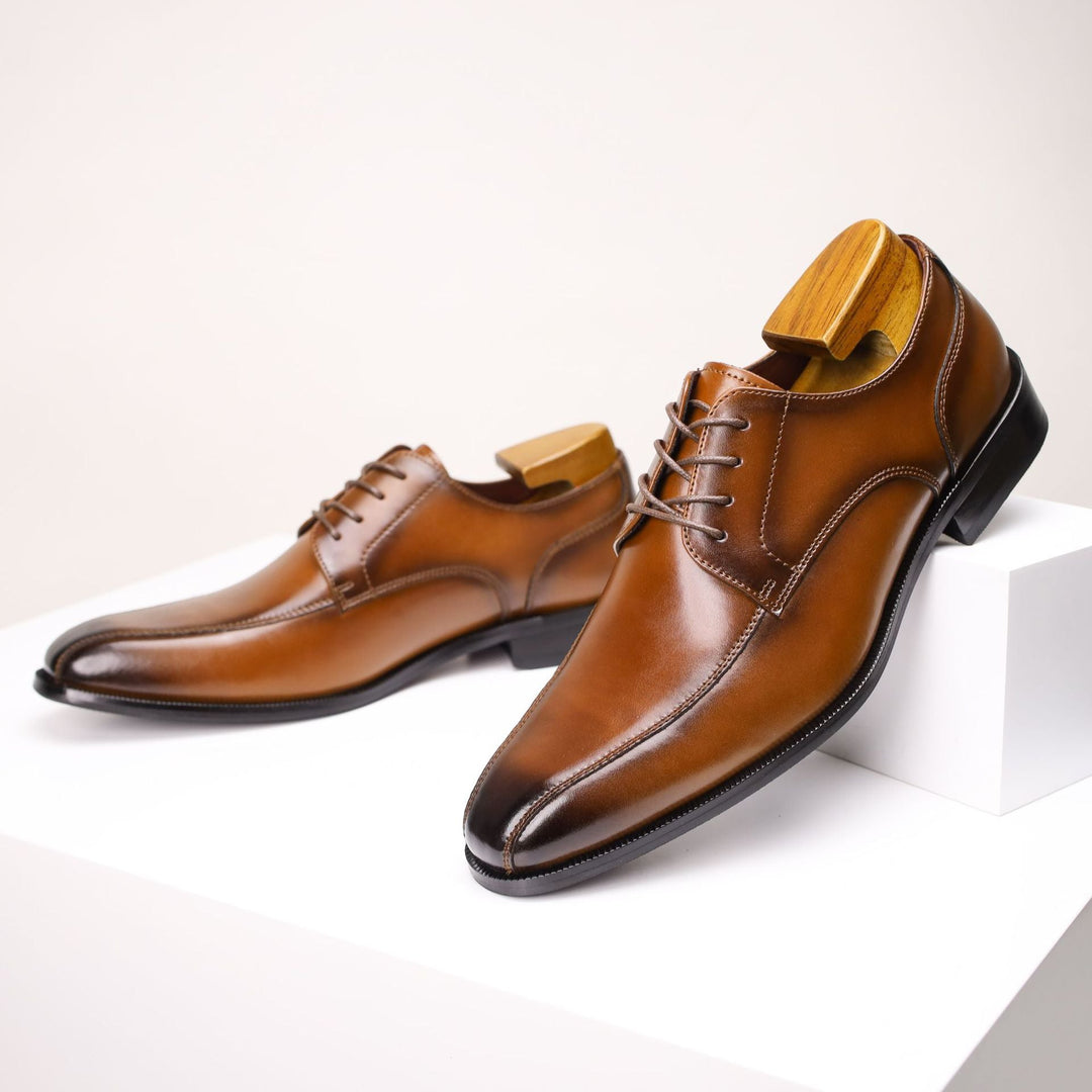 Men's Premium Leather Sneakers | All-Day Comfort Fit 1