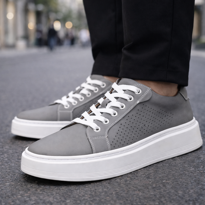 Men's Premium Leather Sneakers | All-Day Comfort Fit 3