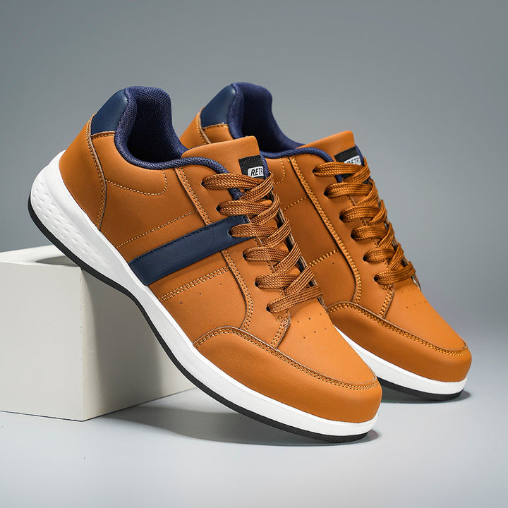 Men's Premium Leather Sneakers | Classic Comfort and Style 0