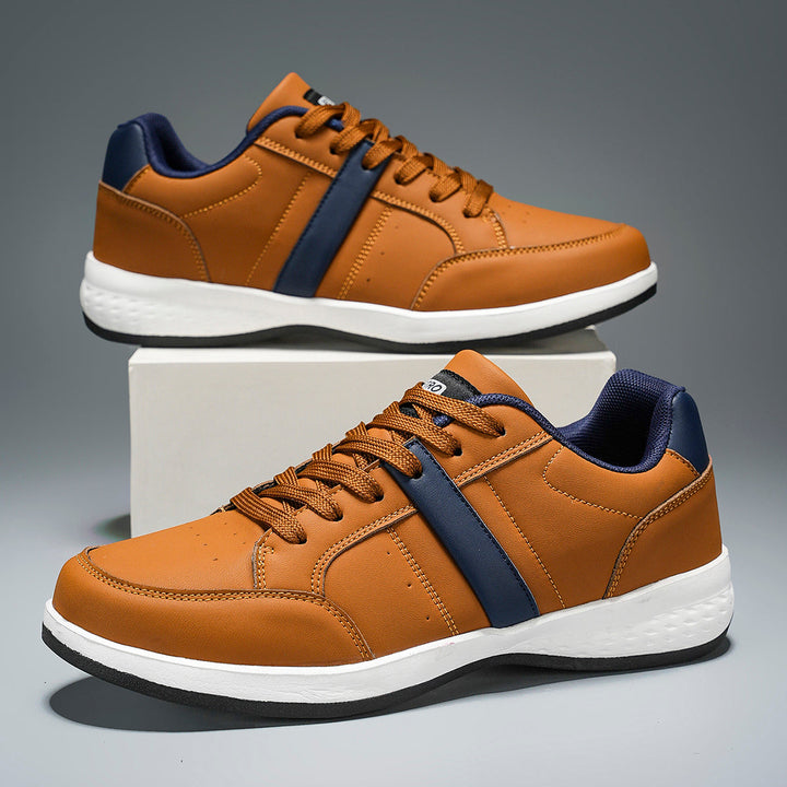 Men's Premium Leather Sneakers | Classic Comfort and Style 1