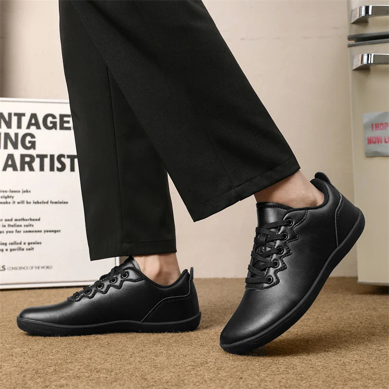 Men's Premium Leather Sneakers | Effortless Minimalist Daily Comfort 6