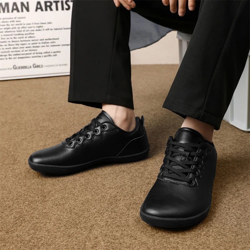 Men's Premium Leather Sneakers | Effortless Minimalist Daily Comfort 8