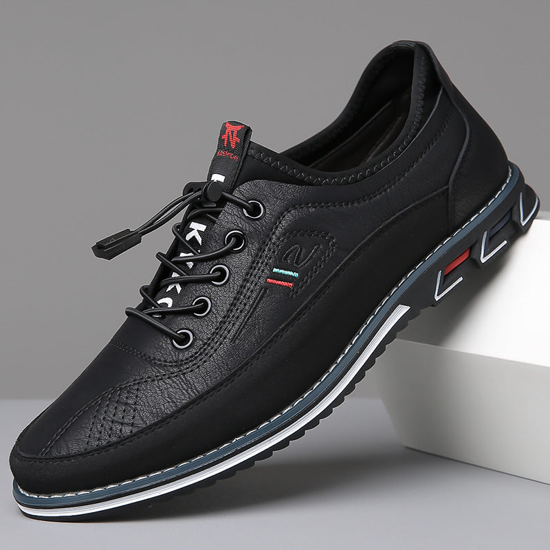 Men's Premium Leather Sneakers | Refined All-Day Comfort Fit 4