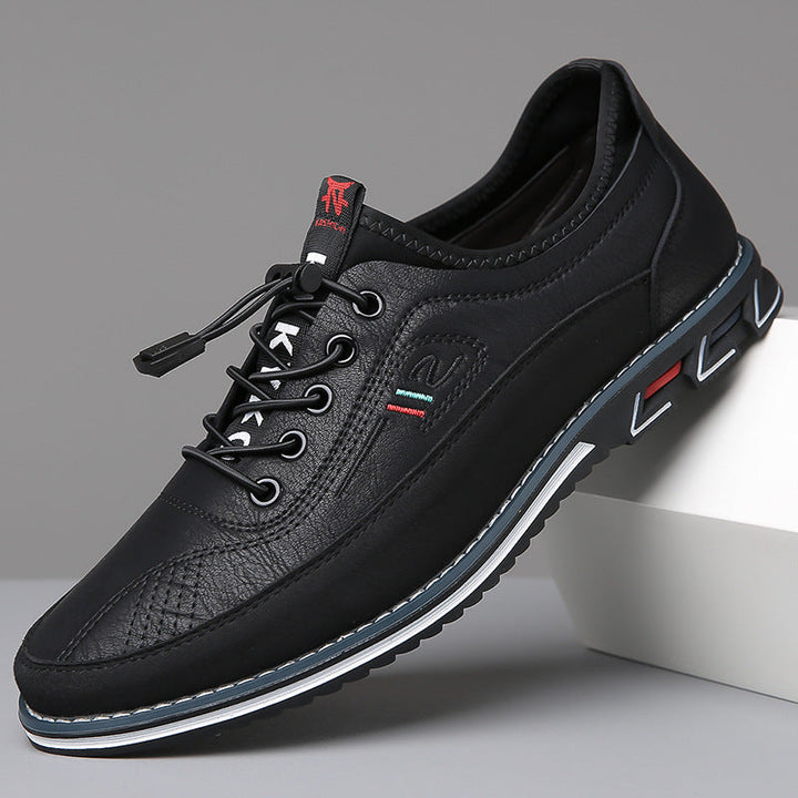 Men's Premium Leather Sneakers | Refined All-Day Comfort Fit 4