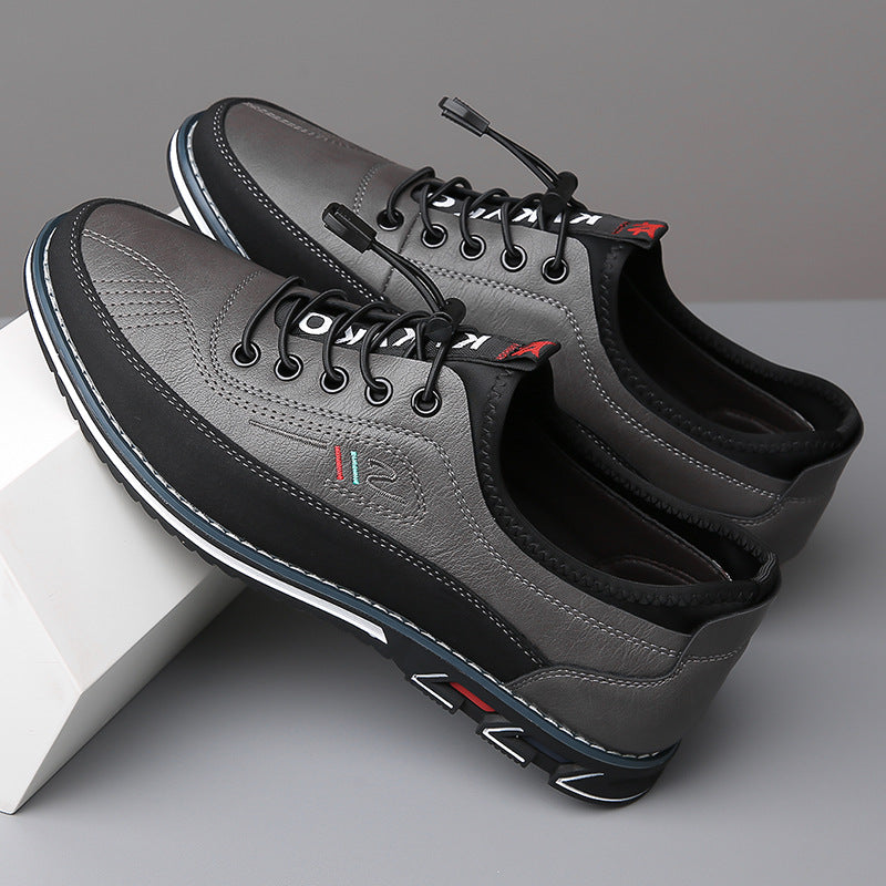 Men's Premium Leather Sneakers | Refined All-Day Comfort Fit 7