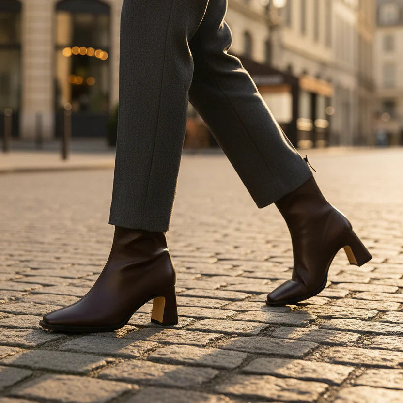 Men's Premium Suede Black Ankle Boots | Tailored Minimalist Elegance 2