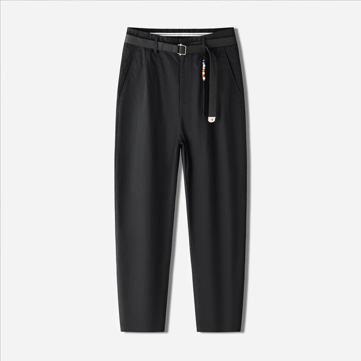 Men's Pure Cotton Chino Pants | Lightweight Breathable Casual Essential 6