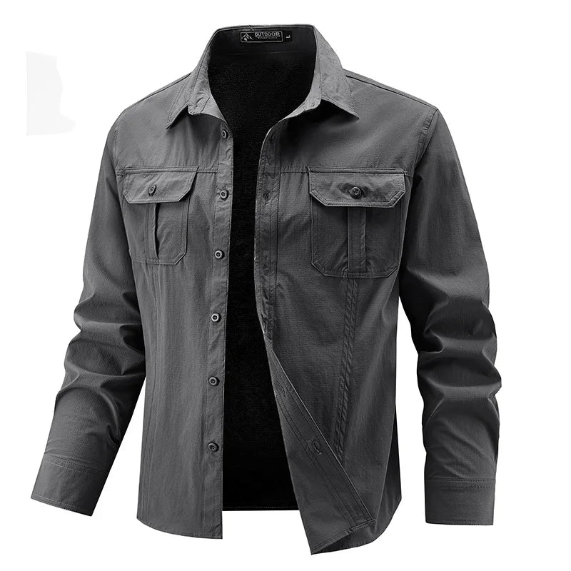 Men's Quick-Drying Cargo Shirt | Lightweight Breathable Outdoor Essential 3