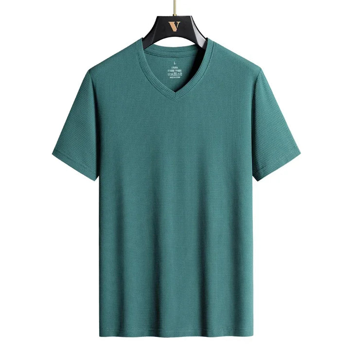 Men's Quick Dry V-Neck T-Shirt | Lightweight Breathable Summer Essential 5