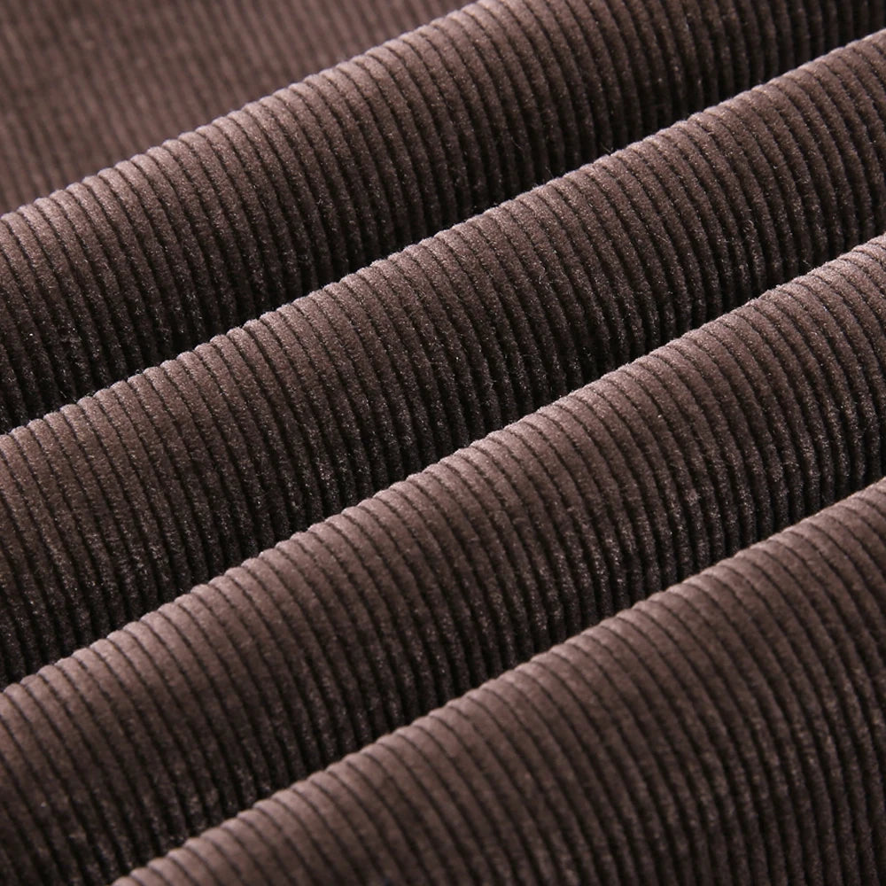 Men's Ribbed Corduroy Trousers | Timeless Structured Elegance 4