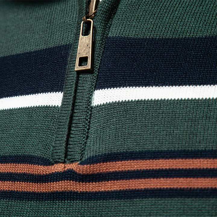 Men's Ribbed Cotton Knit Pullover Sweater | Refined Versatile Layering Essential 5