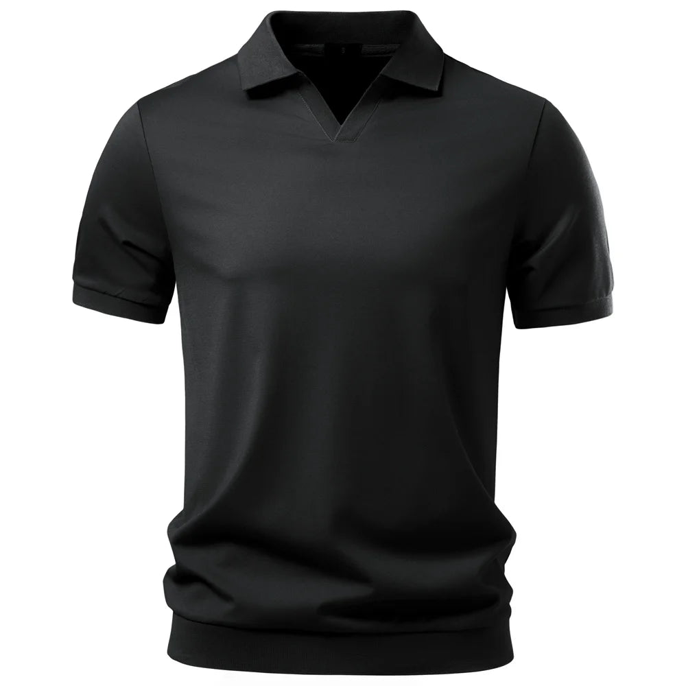 Men's Silky Polo Shirt | Breathable Soft Comfort Design 10