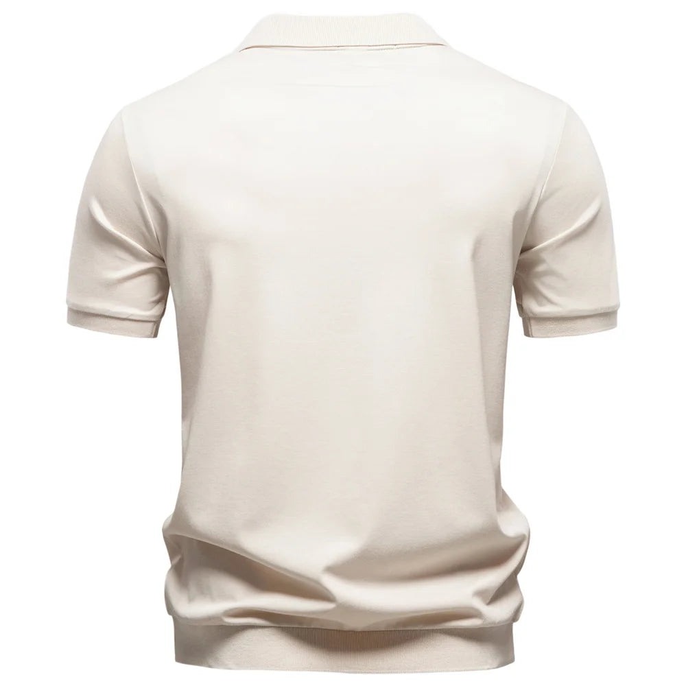 Men's Silky Polo Shirt | Breathable Soft Comfort Design 2