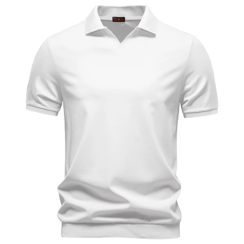 Men's Silky Polo Shirt | Breathable Soft Comfort Design 7