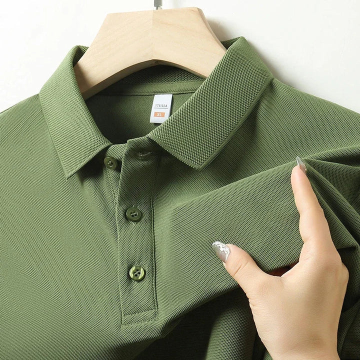 Men's Soft Cotton Polo Shirt | Refined Tailored Comfort Fit 2