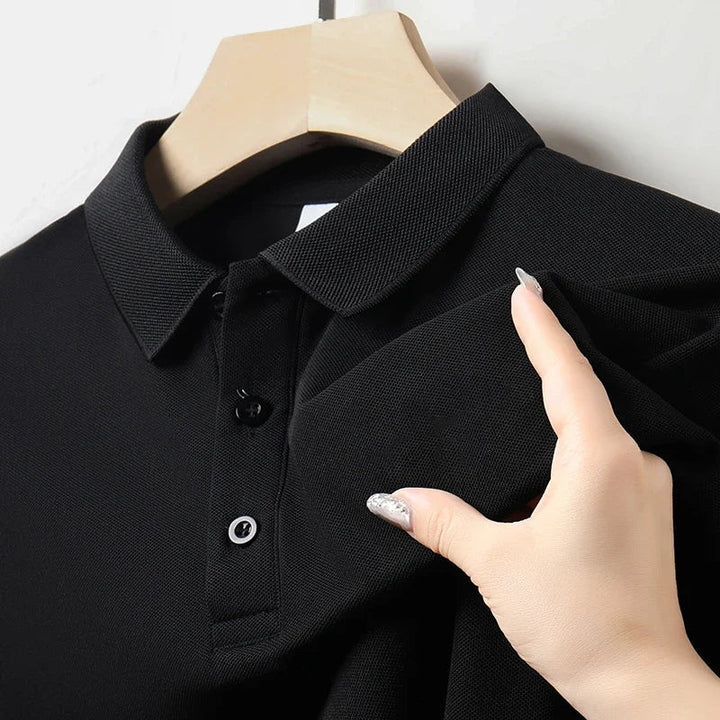 Men's Soft Cotton Polo Shirt | Refined Tailored Comfort Fit 8