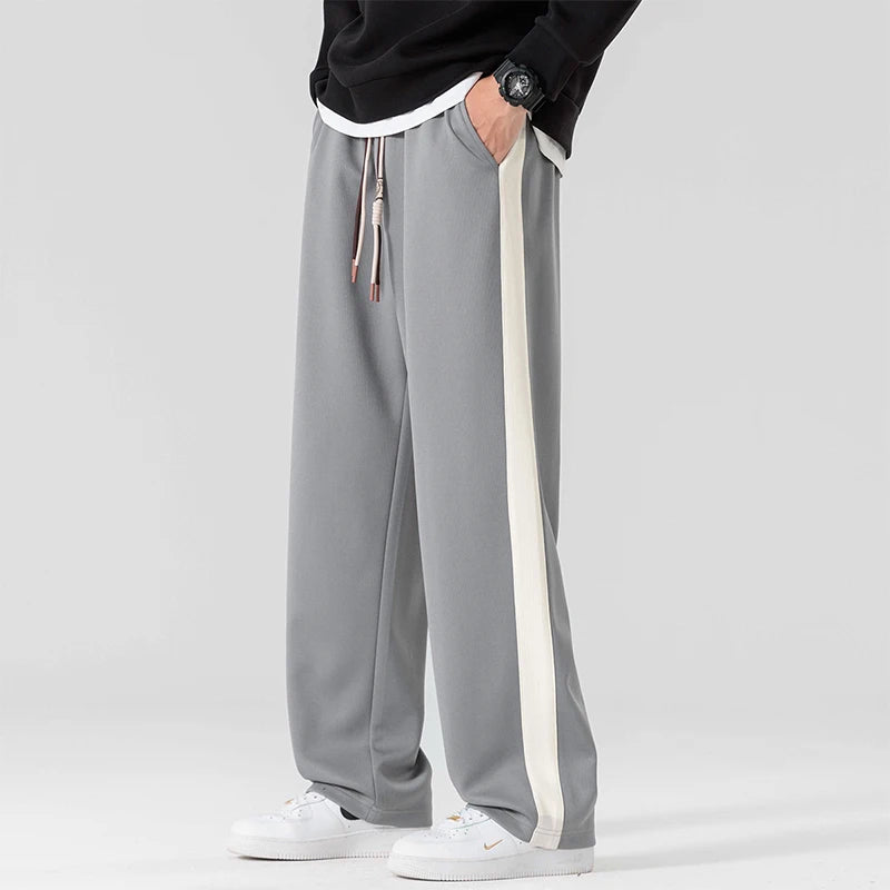 Men's Soft Fabric Wide-Leg Sweatpants | Effortless All-Day Comfort Fit 1