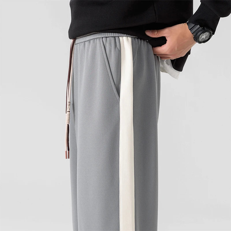 Men's Soft Fabric Wide-Leg Sweatpants | Effortless All-Day Comfort Fit 3