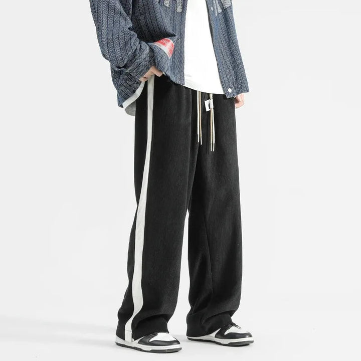 Men's Soft Fabric Wide-Leg Sweatpants | Effortless Comfort Lounge Fit 2
