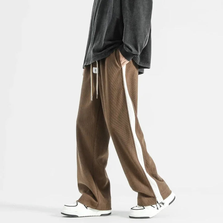 Men's Soft Fabric Wide-Leg Sweatpants | Effortless Comfort Lounge Fit 4