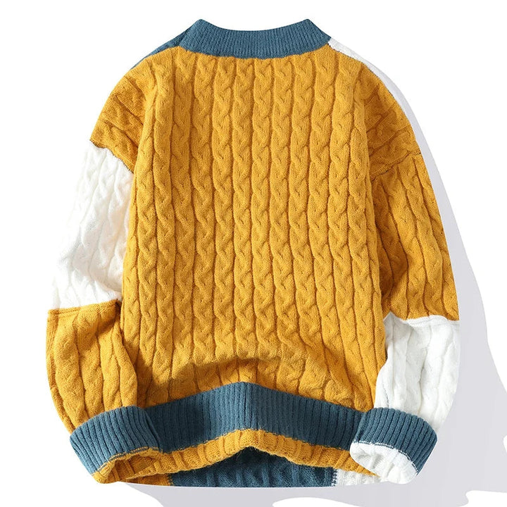 Men's Soft Knit Sweater | Textured Bold Casual Style 3
