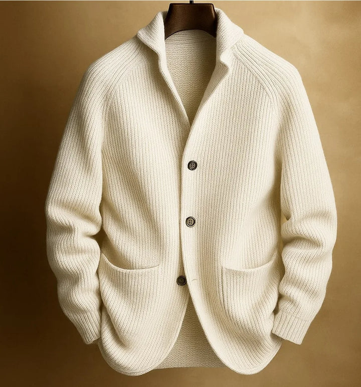 Men's Soft Ribbed Knit Shawl Collar Cardigan Sweater | Timeless Cozy Layer for Effortless Style 6
