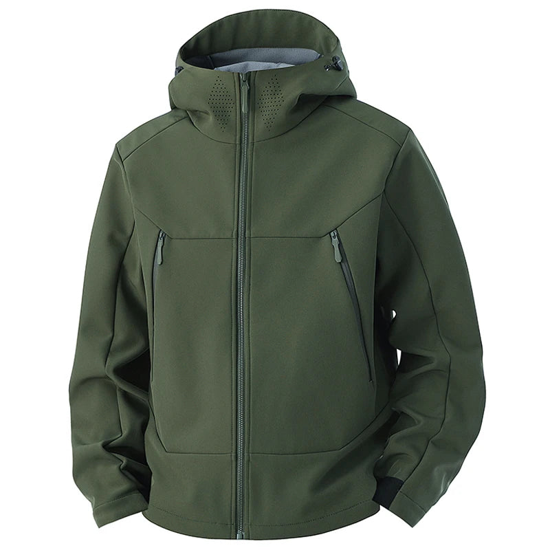 Men's Soft Shell Tactical Jacket | Windproof Waterproof Performance 6