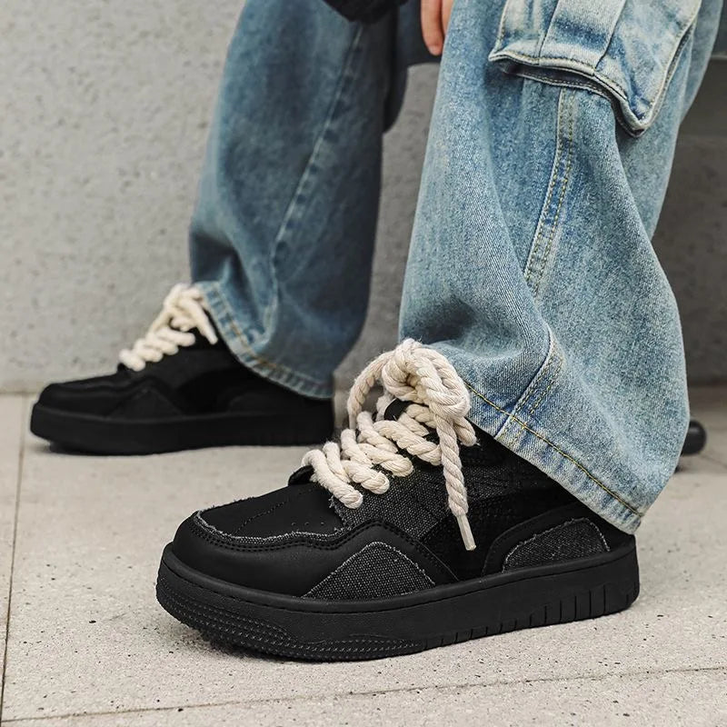 Men's Soft Textile Minimalist Sneakers | Effortless Street Style Comfort 2