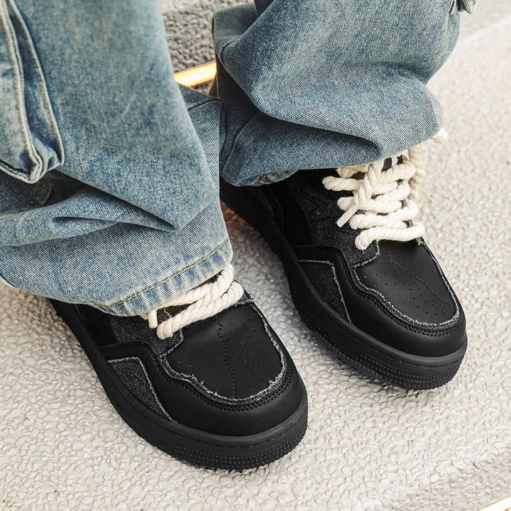 Men's Soft Textile Minimalist Sneakers | Effortless Street Style Comfort 4