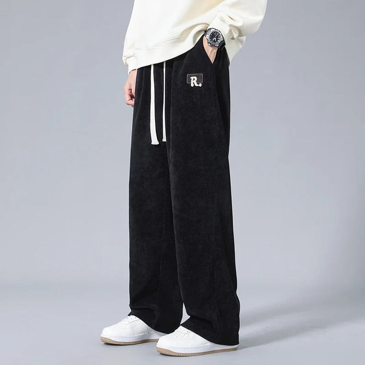 Men's Soft Touch Corduroy Cargo Joggers | Relaxed Everyday Comfort Fit | Modern Utility Style 3
