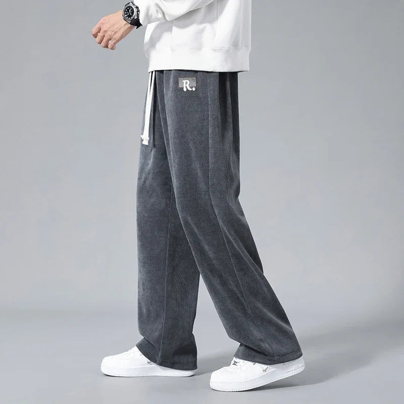Men's Soft Touch Corduroy Cargo Joggers | Relaxed Everyday Comfort Fit | Modern Utility Style 5