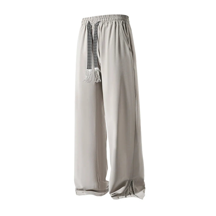 Men's Solid Casual Pants | Comfortable Boot Cut Design for Everyday Wear 1
