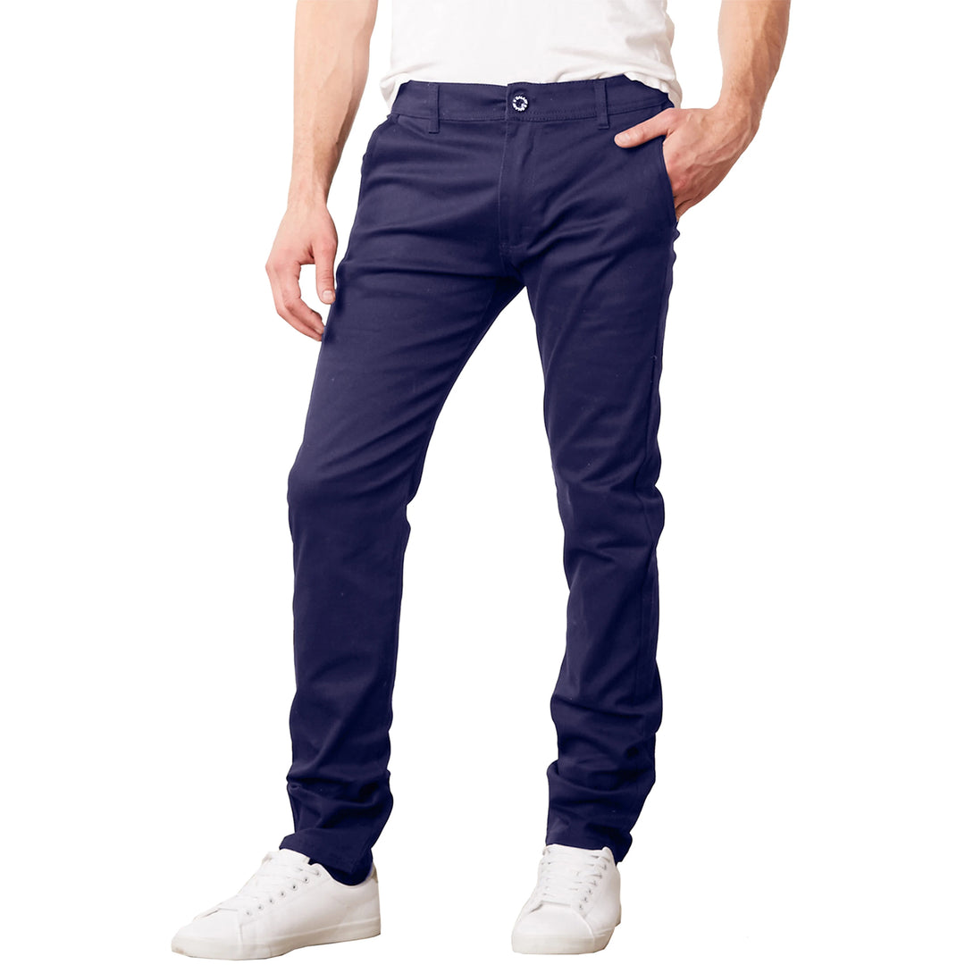 Men's Stretch Cotton Slim Fit Chino Pants | Versatile Everyday Comfort 2