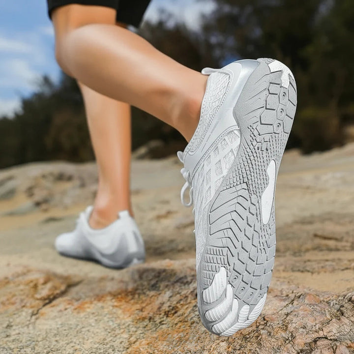 Men's Stretch Fabric Barefoot Sneakers | Lightweight Flexible Comfort Fit 3