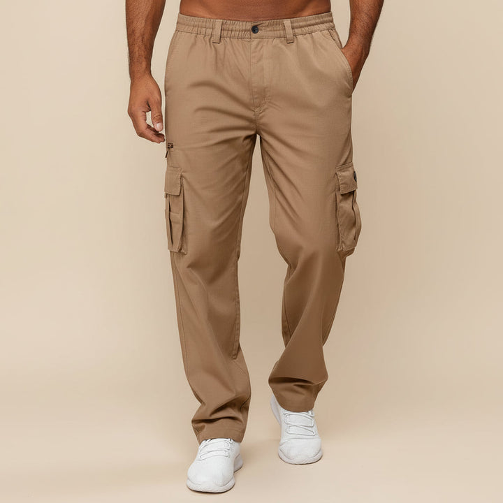 Men's Stretch Fabric Cargo Trousers | Versatile Urban Adventure Fit 5
