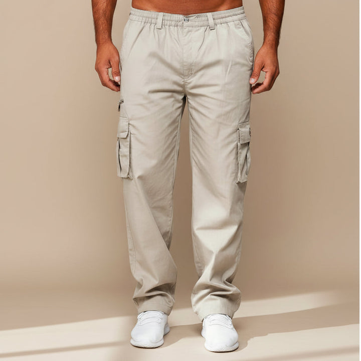Men's Stretch Fabric Cargo Trousers | Versatile Urban Adventure Fit 6