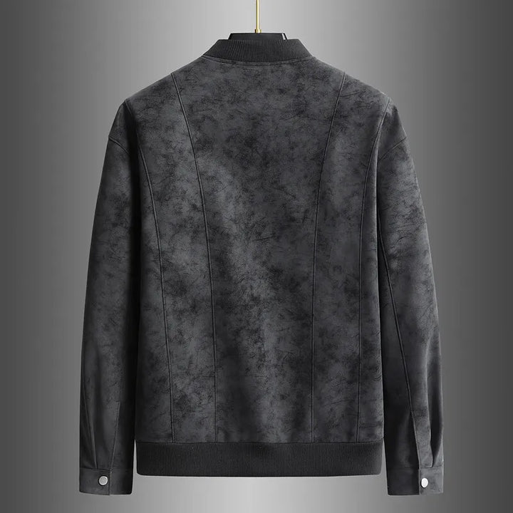 Men's Suede Leather Jacket | Refined Casual Streetwear Style 2
