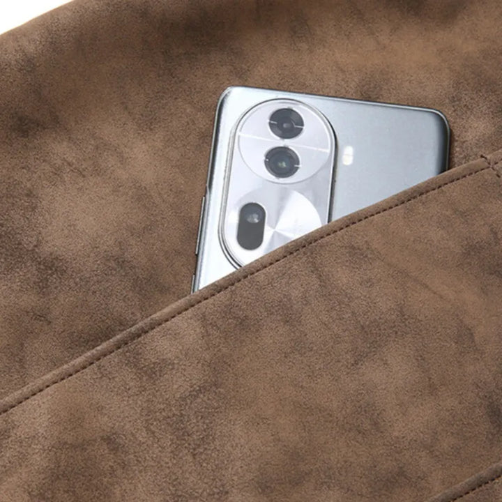 Men's Suede Leather Jacket | Refined Casual Streetwear Style 5