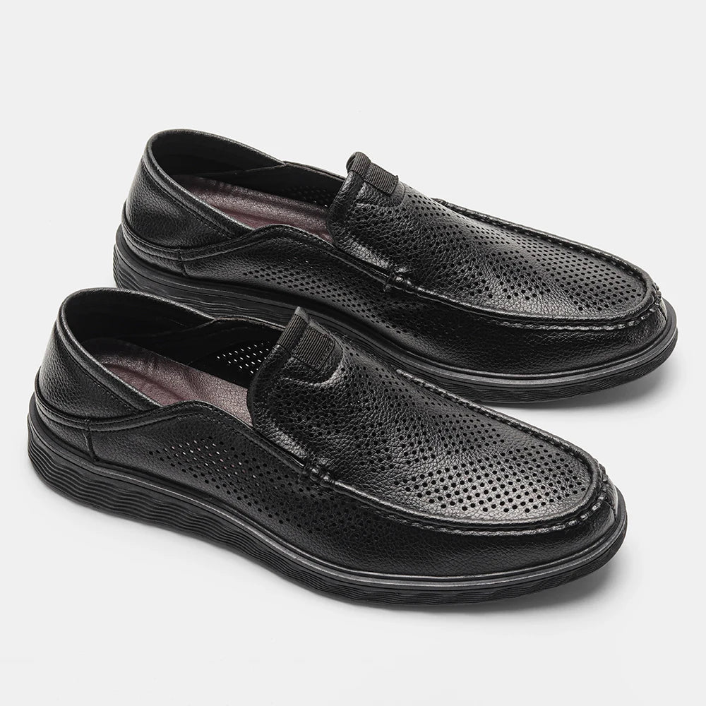 Men's Synthetic Leather Derby Shoes | Stylish All-Day Comfort Design 1