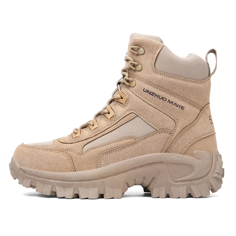 Men's Tactical Desert Combat Boots | Durable All-Day Outdoor Performance 1
