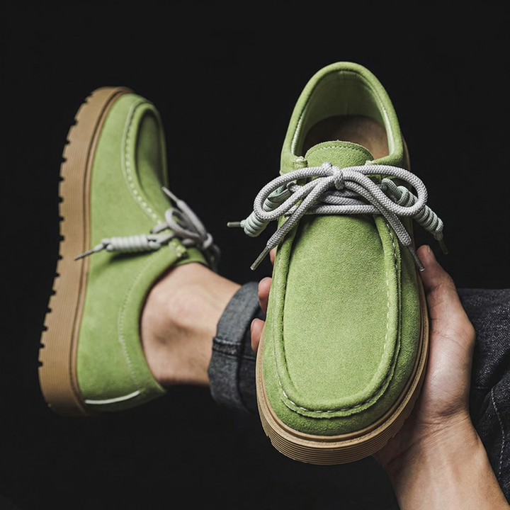 Men's Textured Synthetic Shoes | Bold Structured Comfort Fit | All-Day Comfort Design 1
