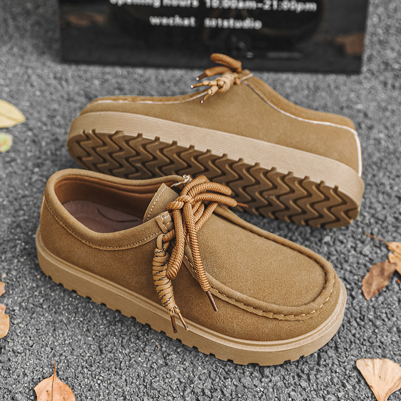 Men's Textured Synthetic Shoes | Bold Structured Comfort Fit | All-Day Comfort Design 4