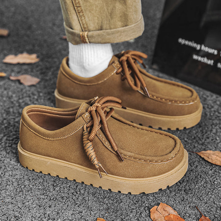 Men's Textured Synthetic Shoes | Bold Structured Comfort Fit | All-Day Comfort Design 8