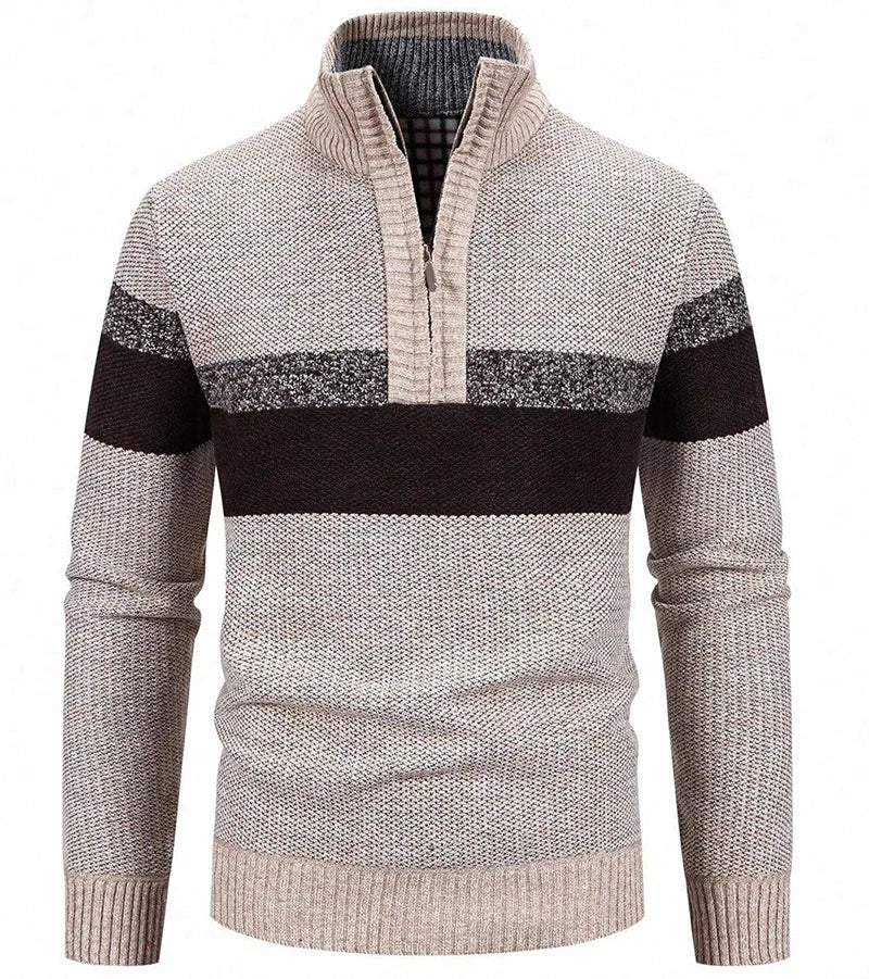 Men's Thick Knit Turtleneck Sweater | Cozy Winter Warmth Essential 4
