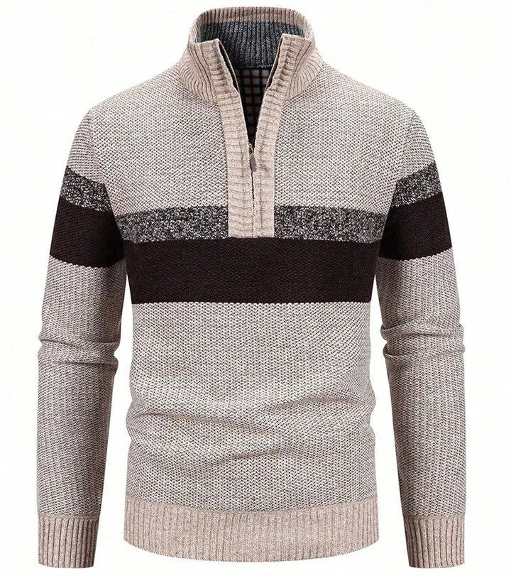 Men's Thick Knit Turtleneck Sweater | Cozy Winter Warmth Essential 4