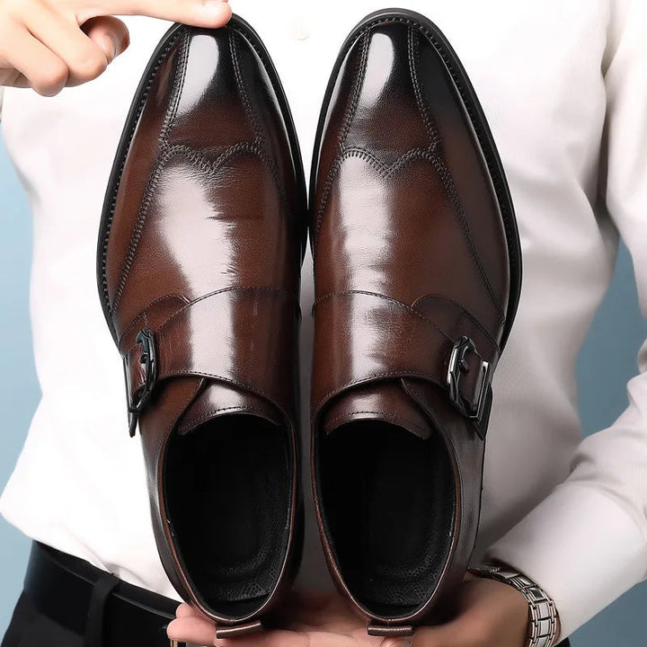 Men's Vegan Leather Dress Shoes | All-Day Comfort Fit for Formal Occasions 5